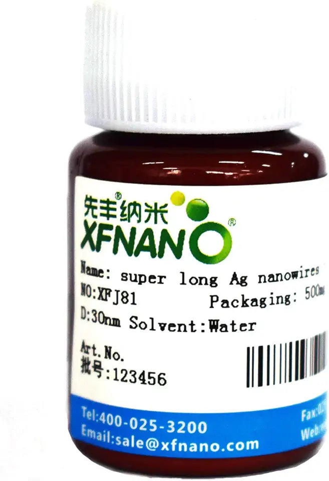 Silver Nanowires 30nm Water Dispersion 20mg/ml 1gram T98496