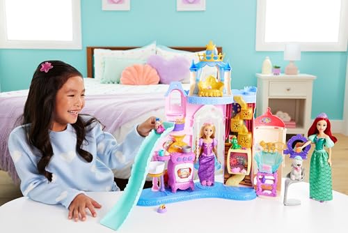 Disney Princess Pet Castle Playset with 7 Play Areas J27788