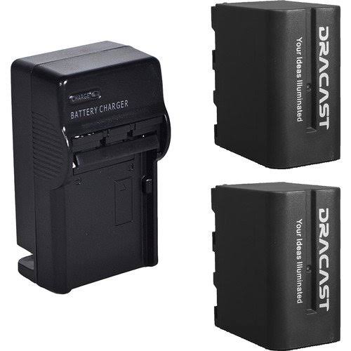 2x NP-F 6600mAh Batteries and 1 Charger Kit S40397