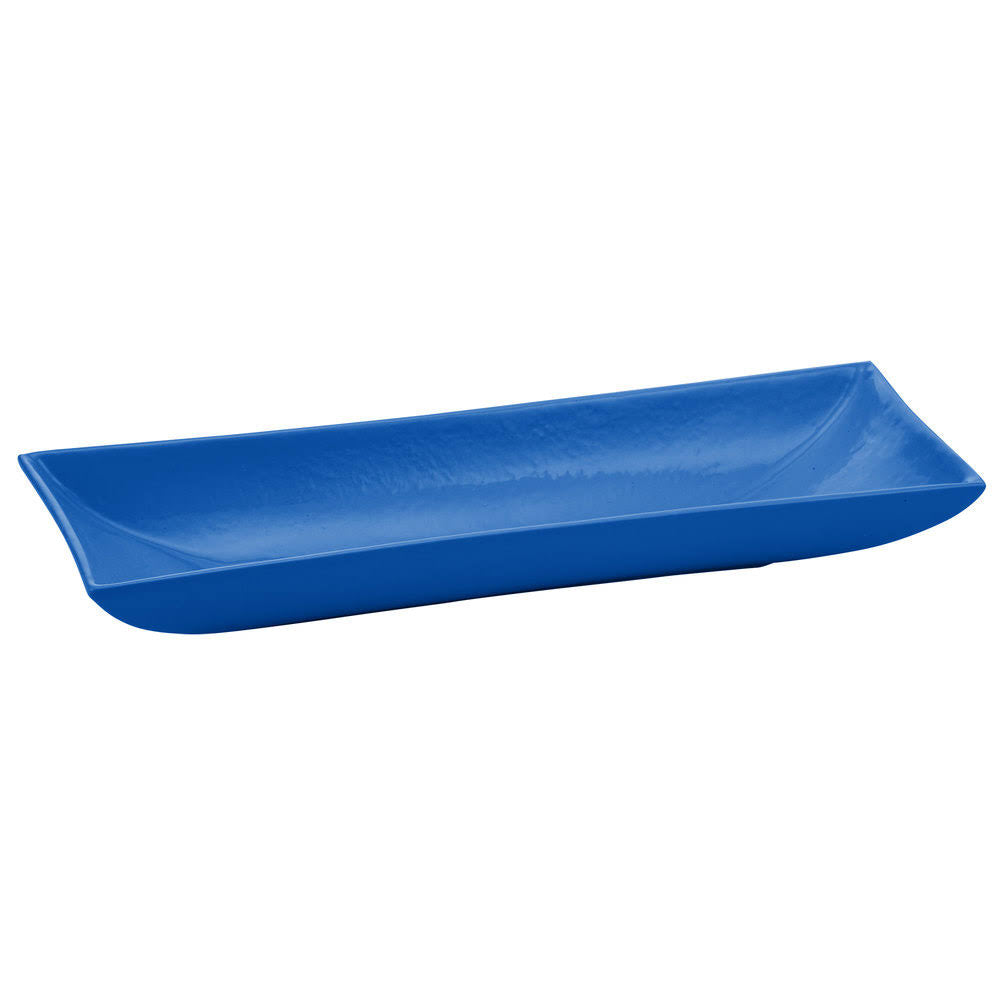 Cobalt Blue Cast Aluminum Rectangular Platter H539