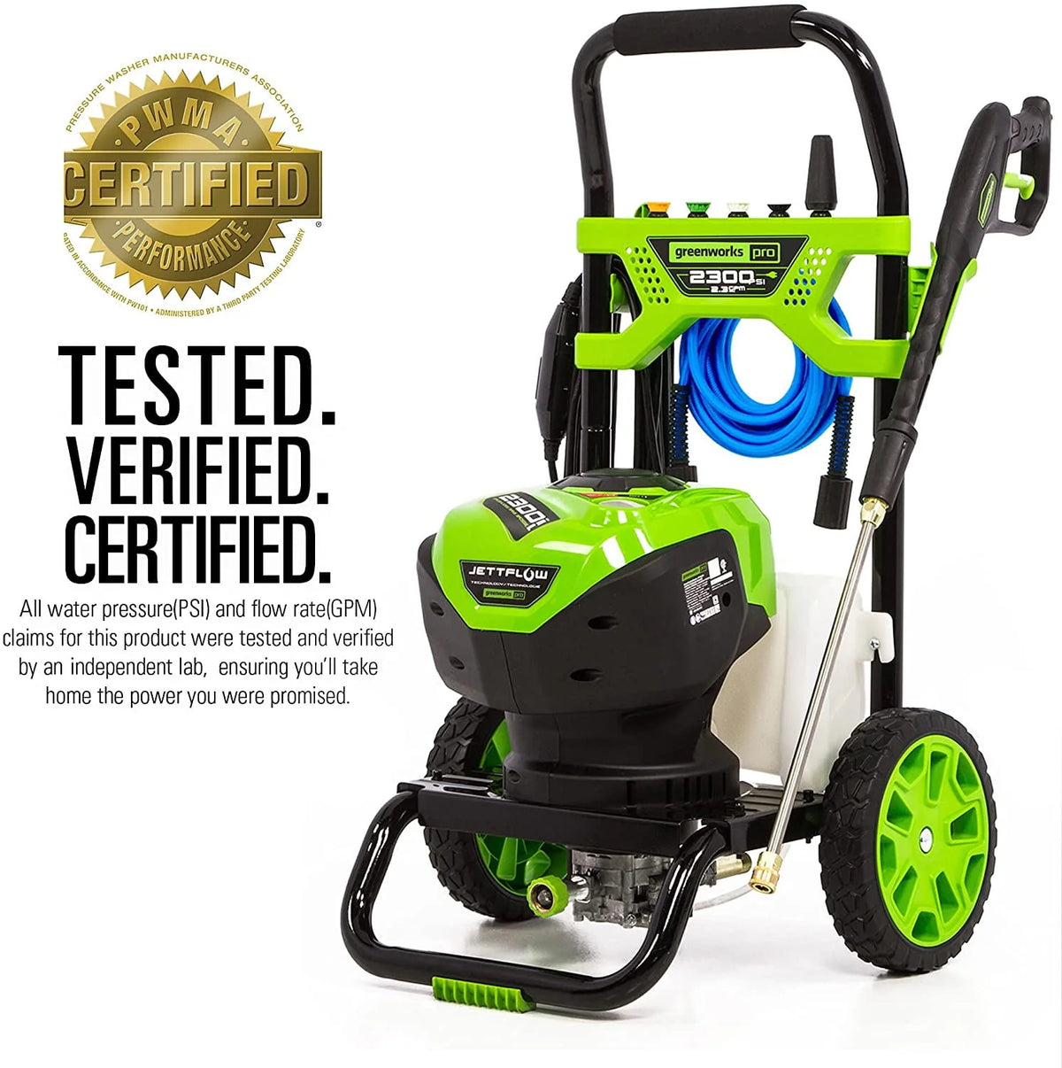 2300-PSI 14 Amp 2.3-GPM Brushless Pressure Washer O367