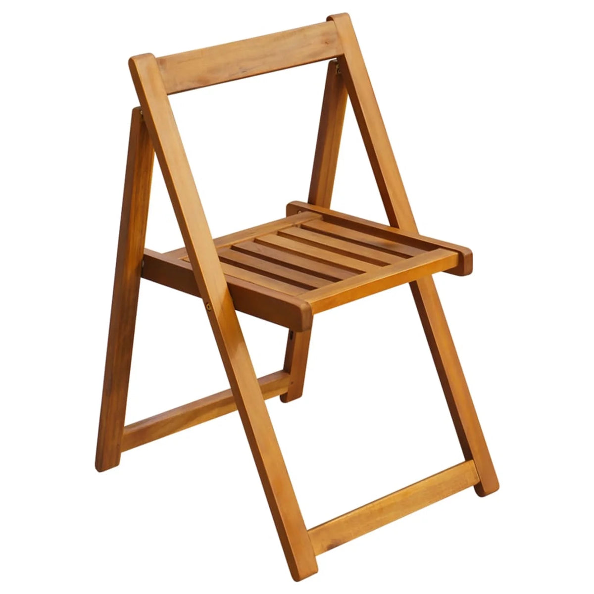 Folding Patio Chairs 2 pcs Acacia Wood Z14465