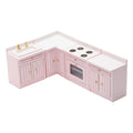 Birch Wood 12 Scale Miniature Kitchen Furniture E98052