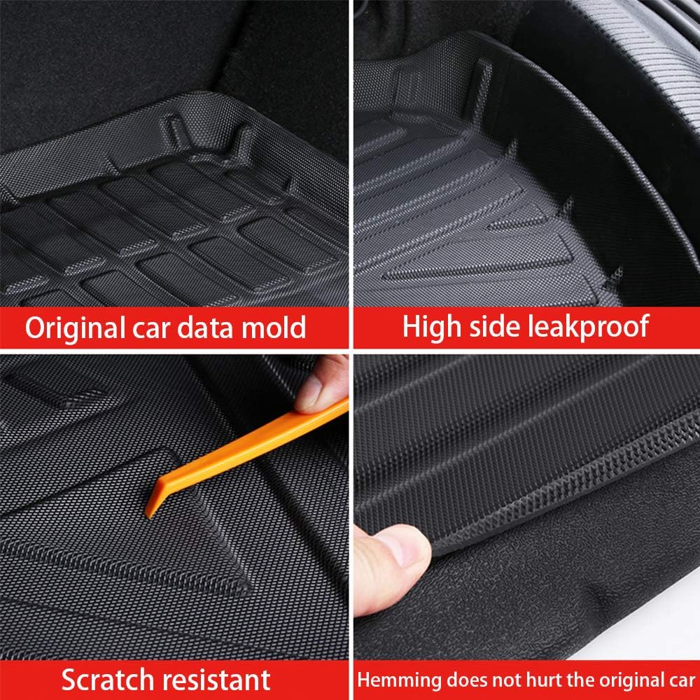 Black Heavy Duty Rubber Trunk Liner F491