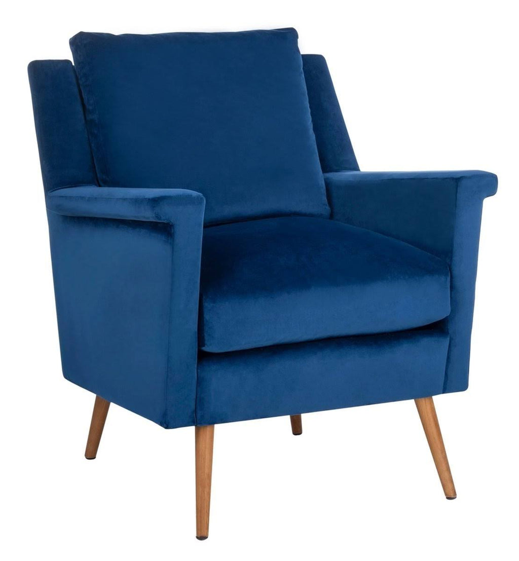 Olive Velvet Arm Chair U3539