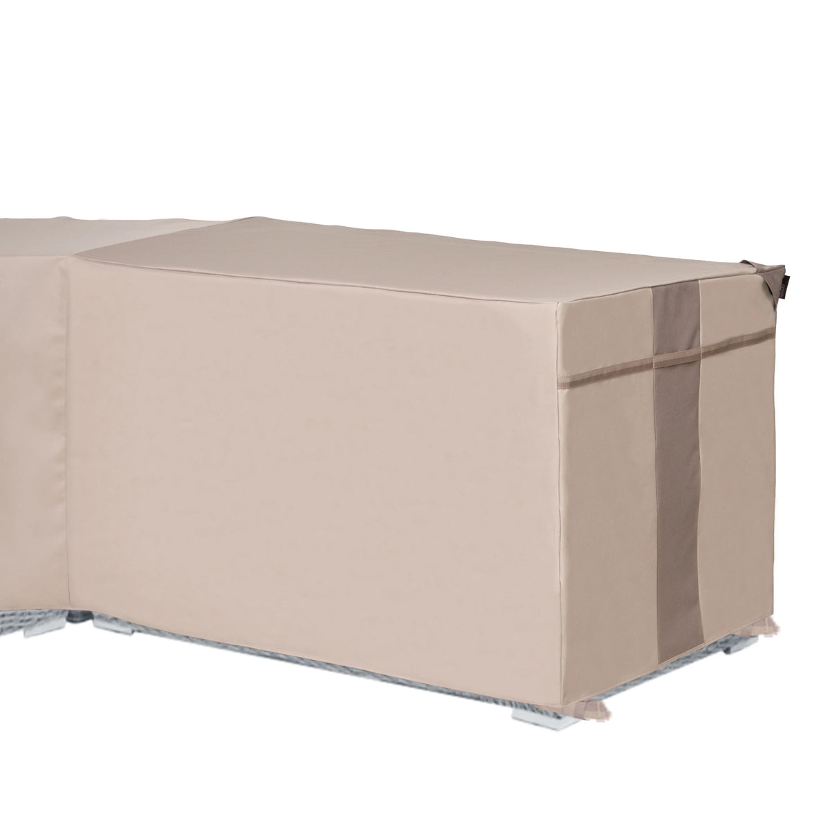 Beige Patio Sectional Lounge Cover P63080