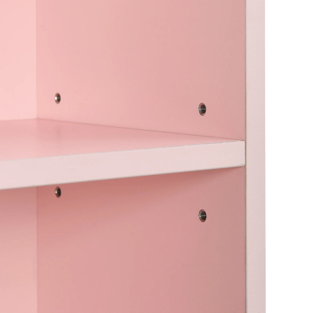 8-Tier Tall Narrow Bookcase with Adjustable Shelves E50569