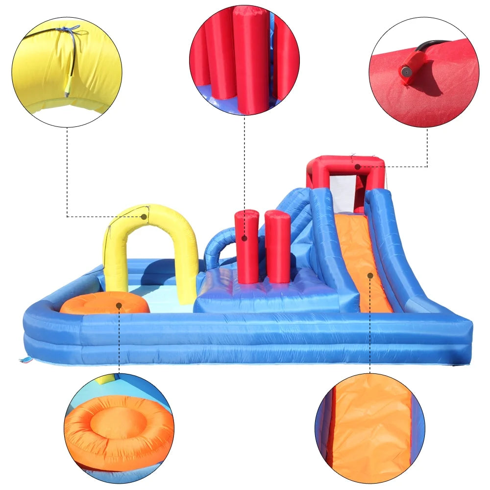 Commercial Inflatable Bouncer Slide U4218