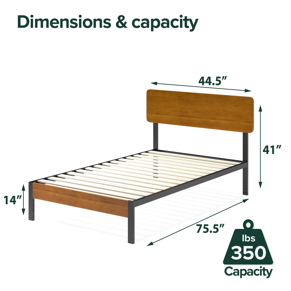Twin Metal Platform Bed Frame C7932
