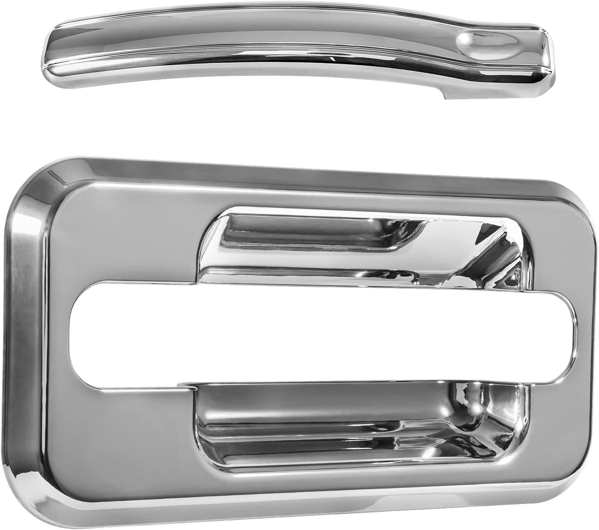 Chrome Door Handle Covers with Keyhole Pack of 2 A49978