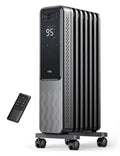 1500W Oil Filled Radiator Heater with Remote F7225