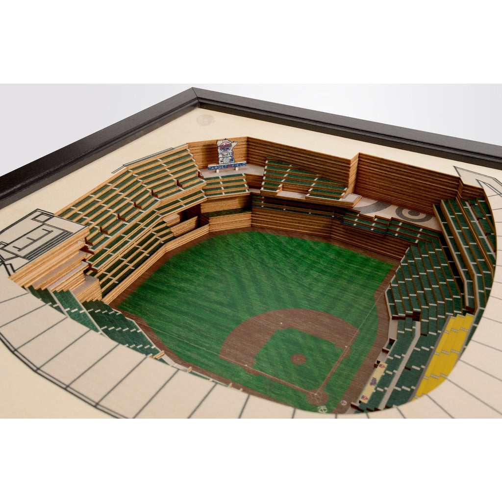 MLB Minnesota Twins 25-Layer 3D Wall Art T596872