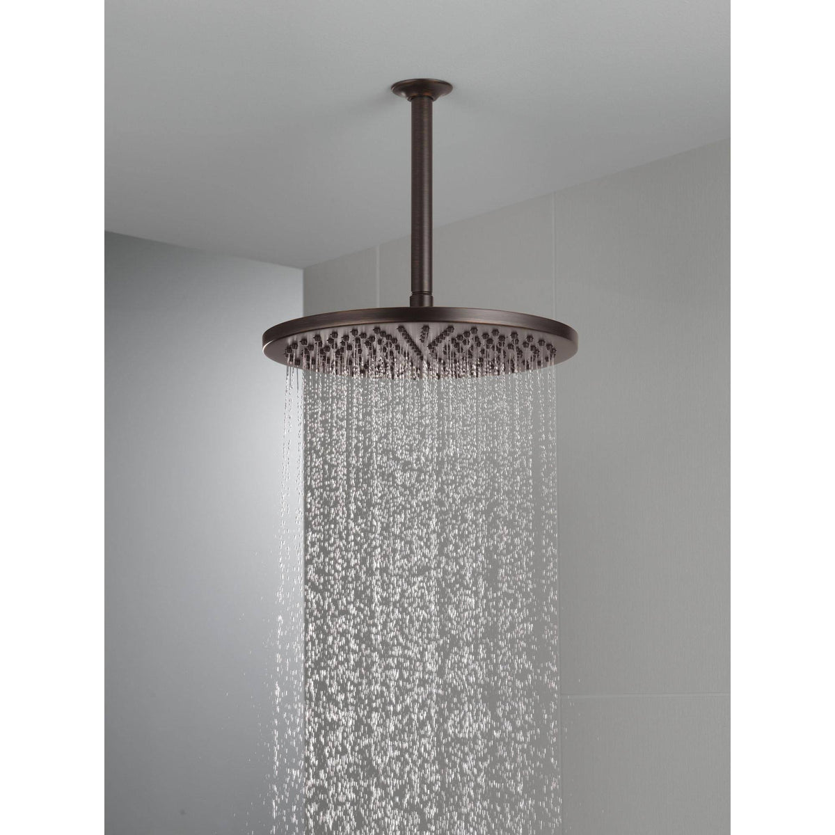 Polished Nickel Metal Raincan Shower Head R80957