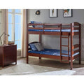 Espresso Solid Wood Bed Frame X19791