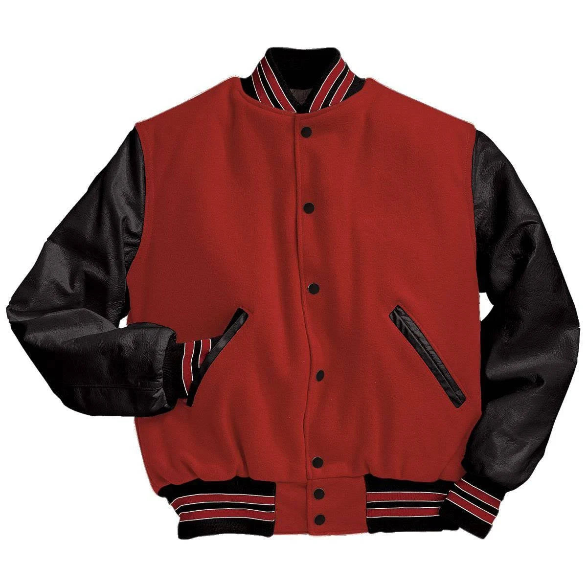 Scarlet Black Varsity Jacket 2XL C912873