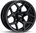 17 inch 17x9 Black Wheel with 5x4.5 Bolt Pattern W754