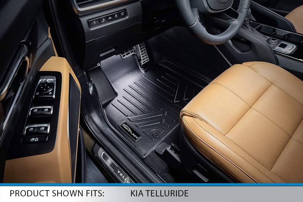 Black 3 Row Floor Mat Liner Set J32069