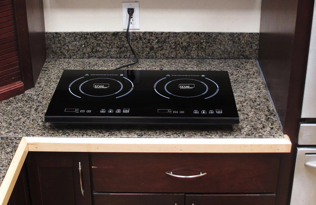 23-inch Dual Induction Cooktop 1750W Glass-Ceramic Top H53524