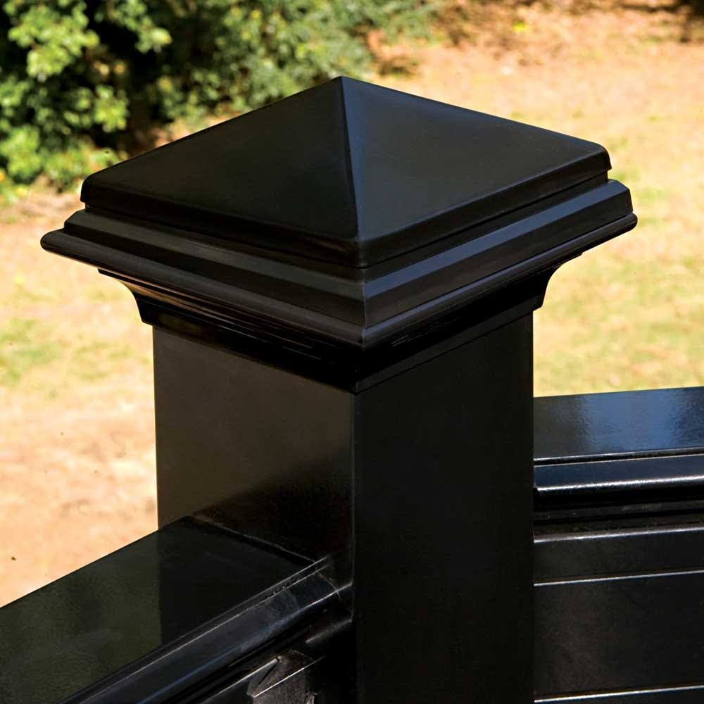 Black 4x4 Post Cap Q23160