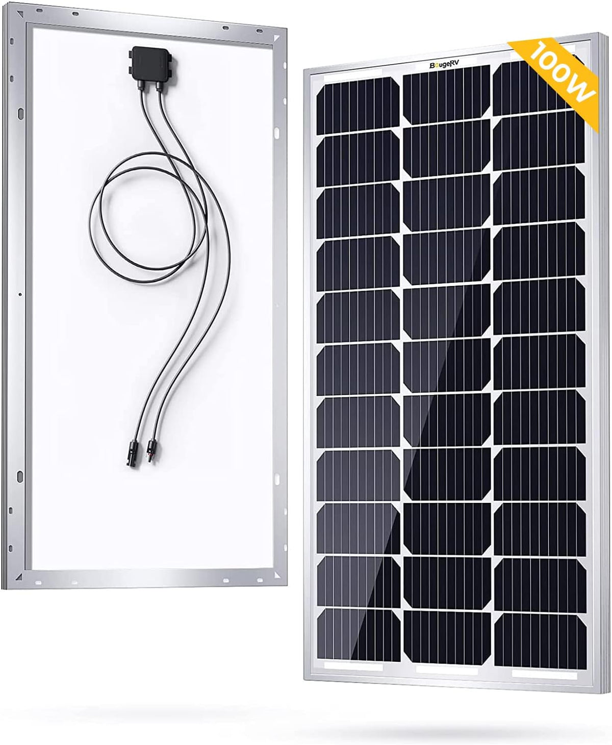 100 Watts Mono Solar Panel with 21.9% Half-Cut Cells I858
