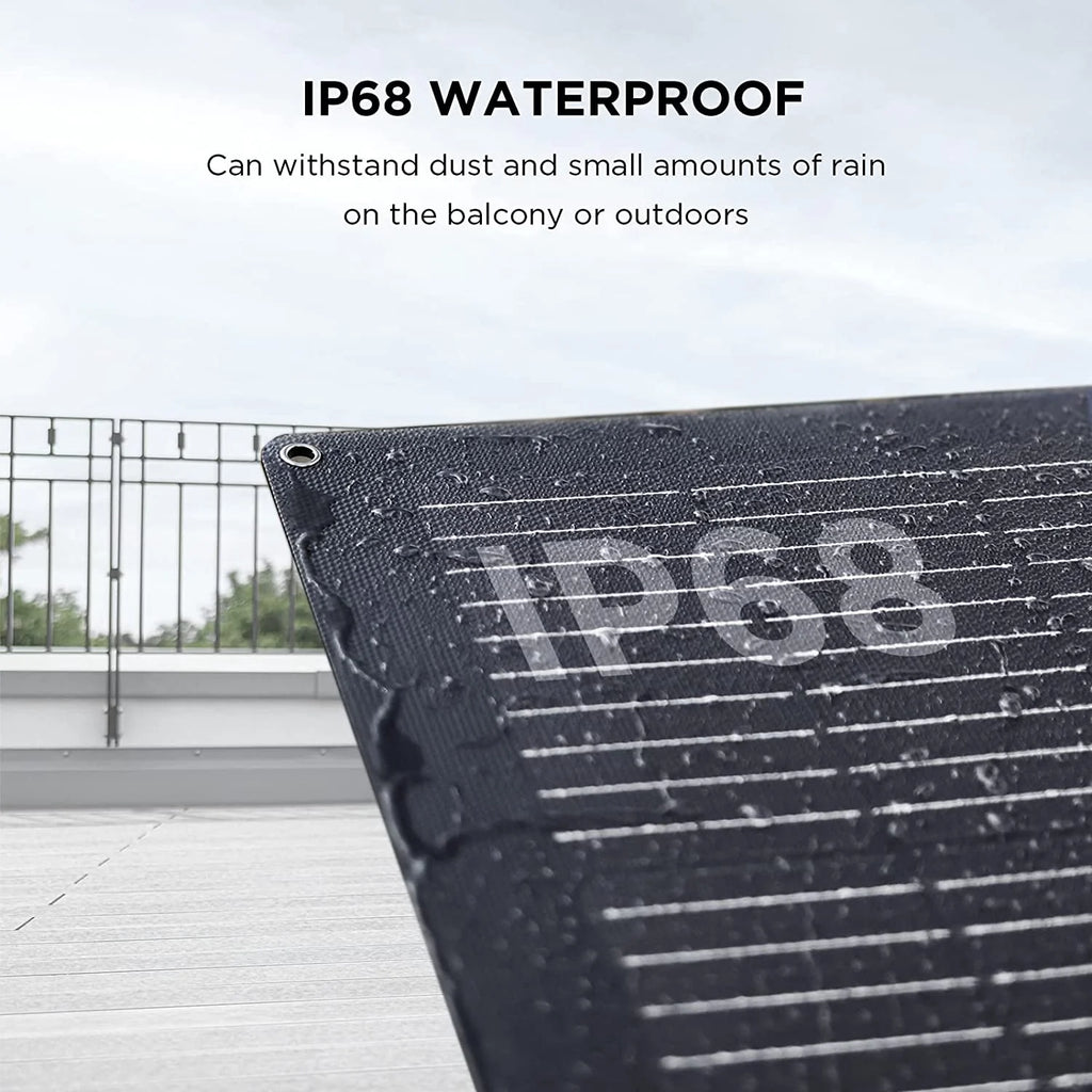 100W Flexible Solar Panel IP68 Waterproofing V252068