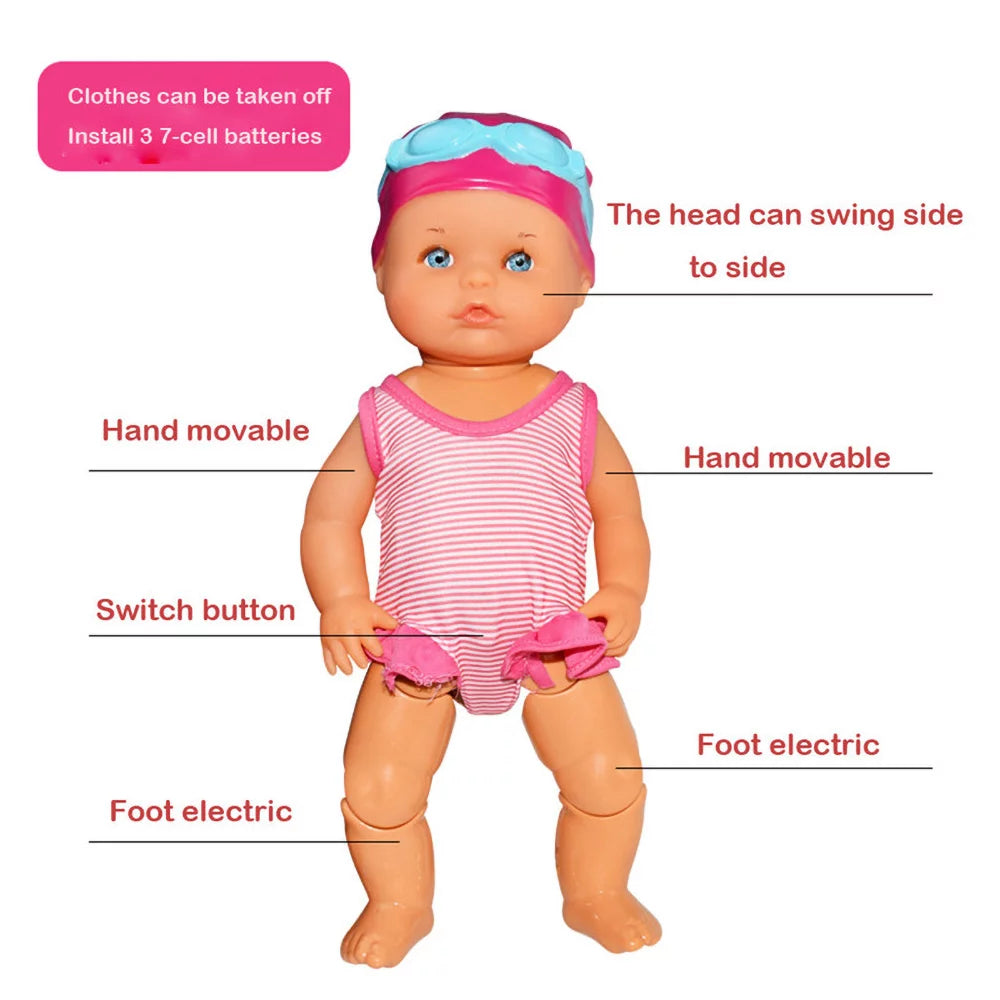 Electric Swimming Doll Q593