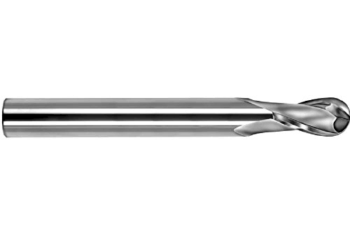 Titanium Nitride Coated 2 Flute Ball End End Mill E437480