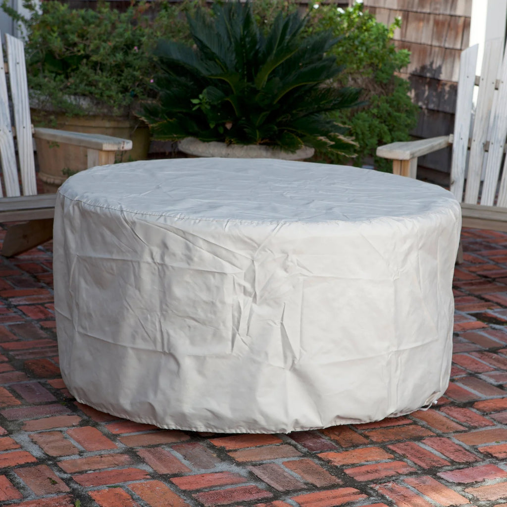 47" Wide 40,000 BTU Freestanding Liquid Propane Round Table Fire Pit O804