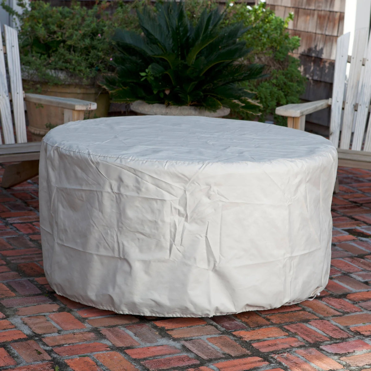47" Wide 40,000 BTU Freestanding Liquid Propane Round Table Fire Pit O804