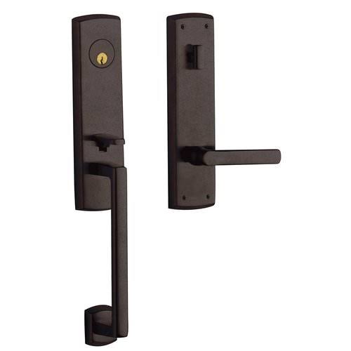 Polished Brass Left Hand Full Dummy Handleset S79585
