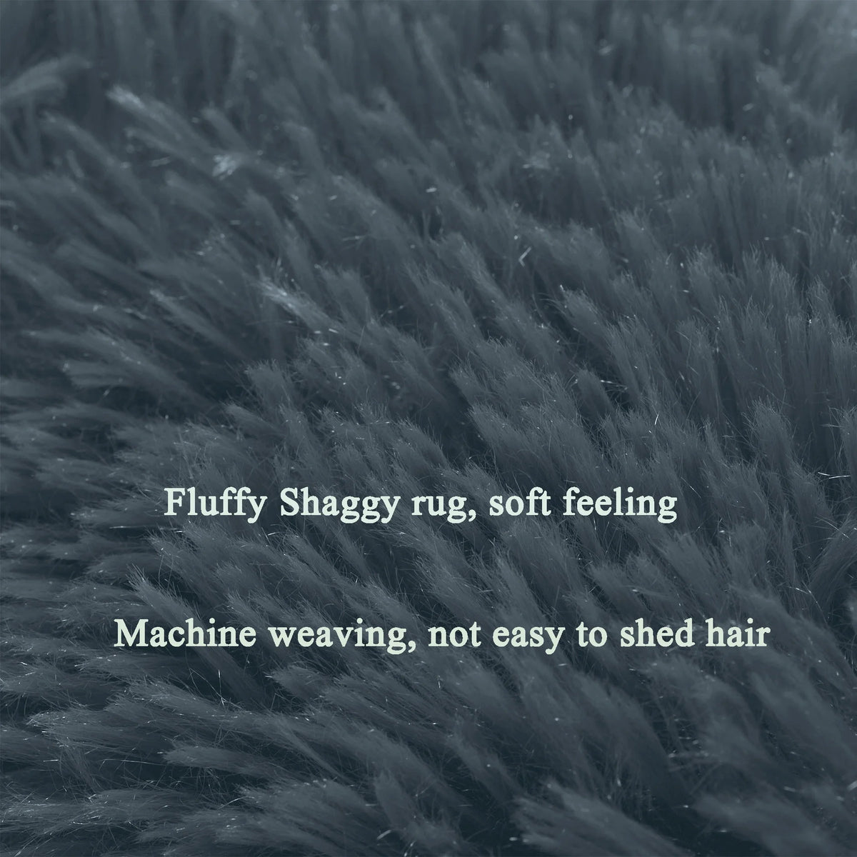 Black/Gray/Blue/Red Shaggy Area Rugs I7313