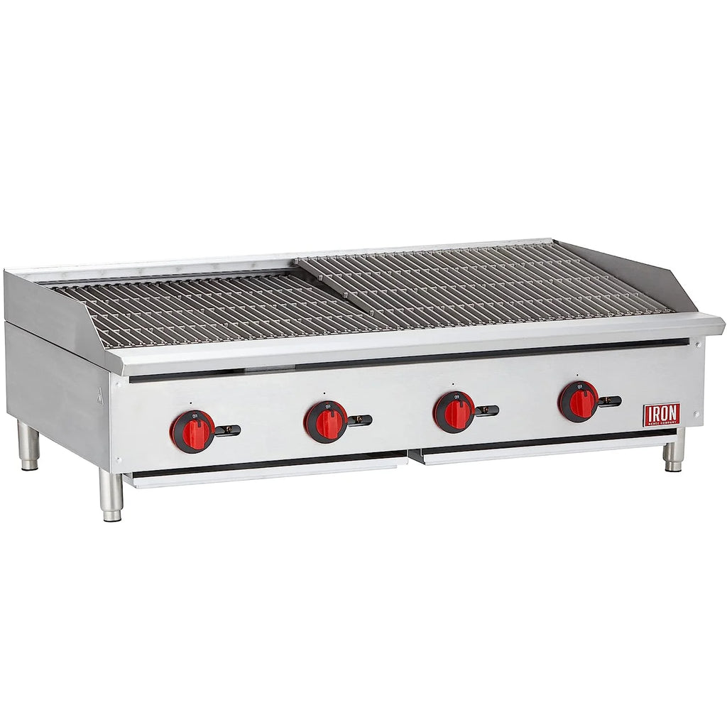 48" Four Burners Stainless Steel Commercial Gas Charbroiler Y1876