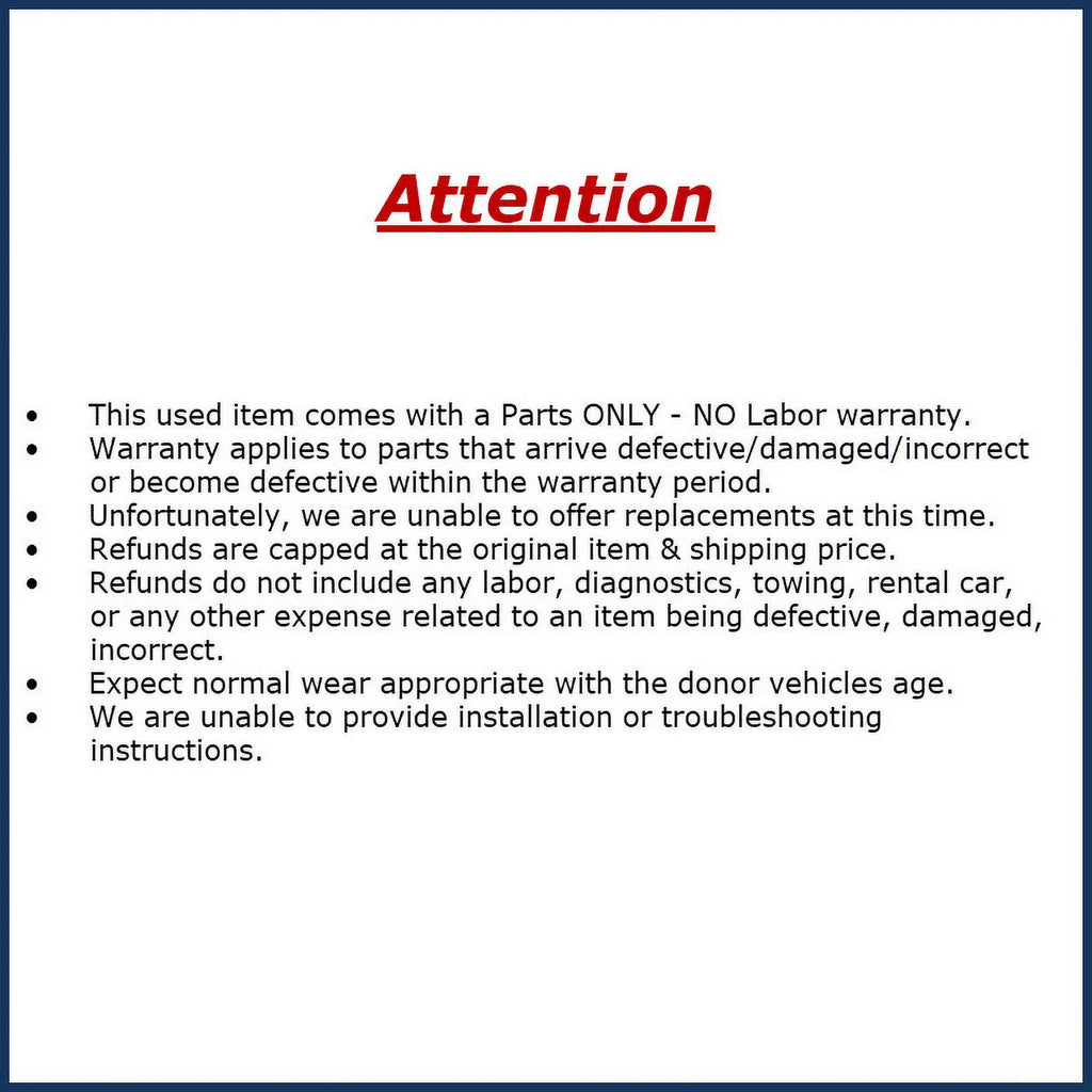 Front Parking Assist Sensor D665