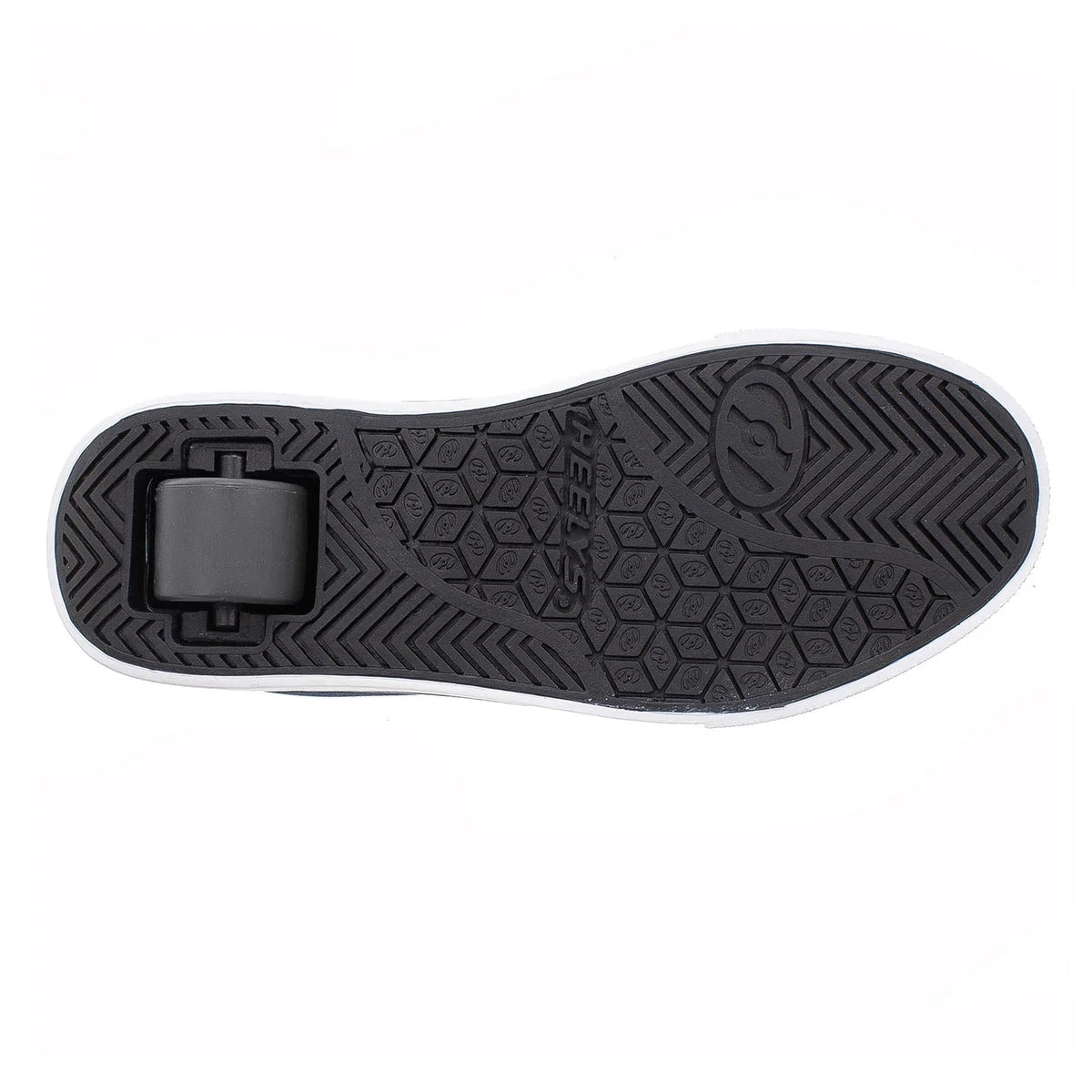 Black Grey Wheeled Shoe H9797