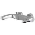 Polished Silver Bath Shower Faucet D44235