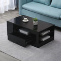 Black High Gloss Coffee Table Y5157
