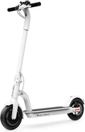 White Folding Electric Scooter with Phone Holder and LCD Display V40210