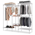 Clothes Rack with 4 Hanging Rods T616674