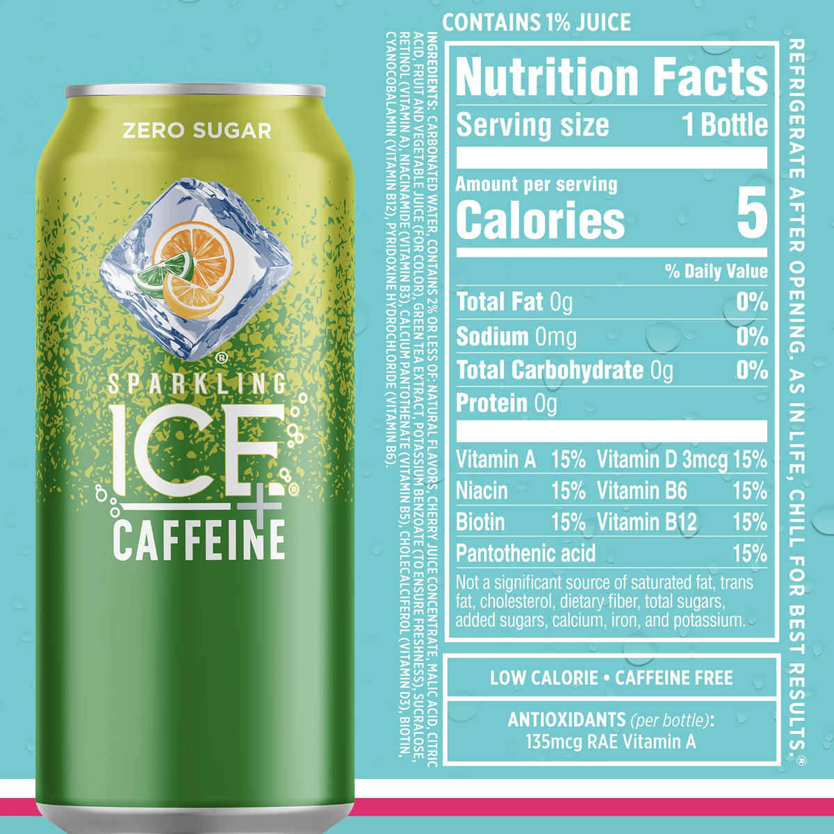 12 16oz Can Flavored Sparkling Water Variety Pack K904