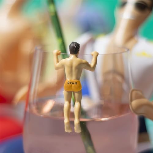 Drinking Buddies Drink Markers, Wine Glass Charms (6 Count) N86575