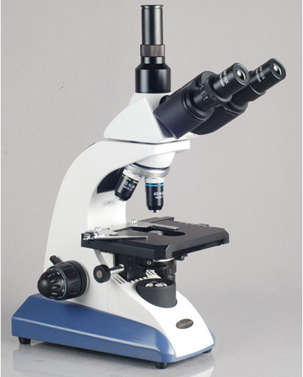 Compound Trinocular Microscope, 40X-2000X Magnification, Halogen Illumination Z306