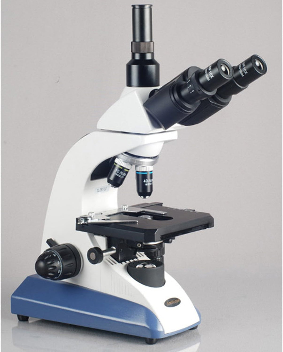 Compound Trinocular Microscope, 40X-2000X Magnification, Halogen Illumination Z306