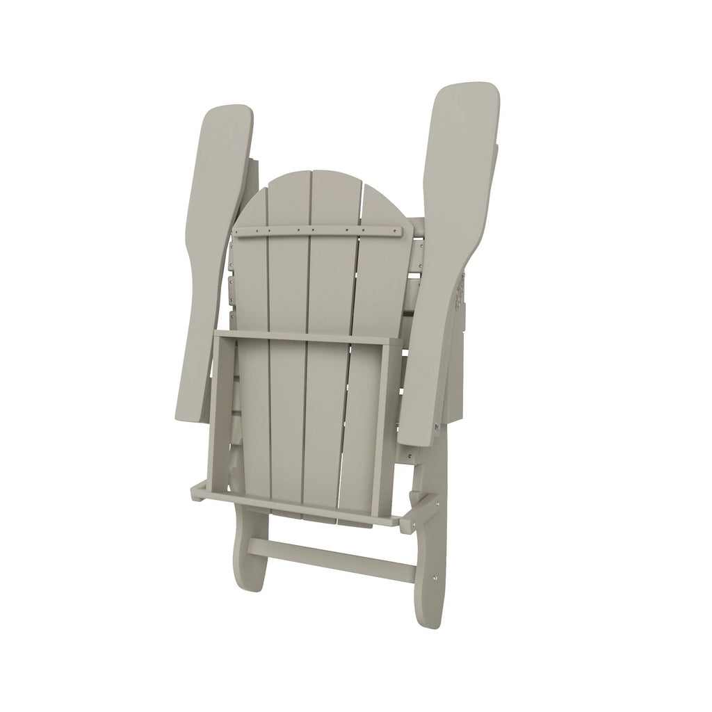 Foldable Sand Poly Outdoor Adirondack Chair S5613