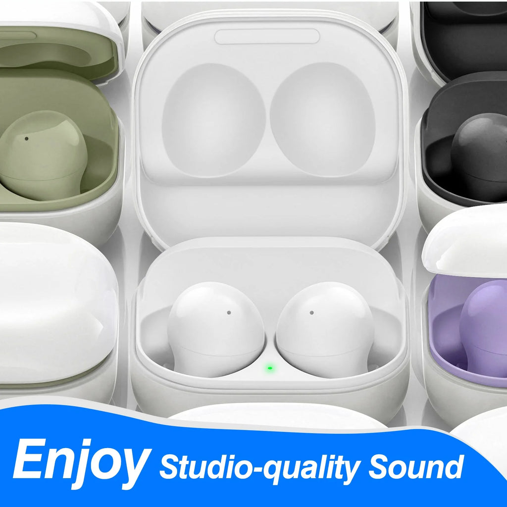 White Truly Wireless Bluetooth Headphones with Noise Isolation Z5323