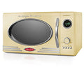 0.9 cu.ft 800-Watt Yellow Countertop Microwave Oven E88771