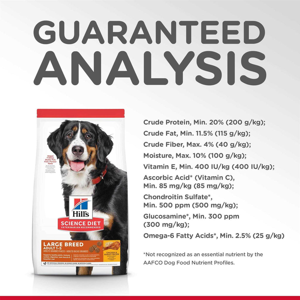 Chicken & Barley Recipe Large Breed Dry Dog Food M95899