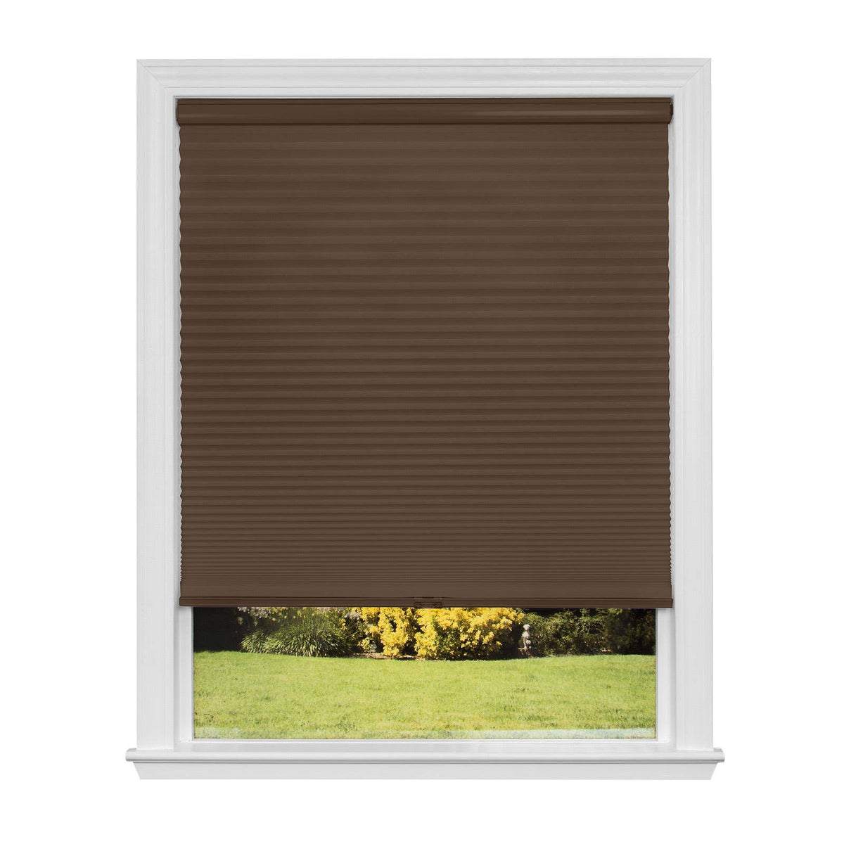 Cordless Blackout Window Shade Mocha V82803