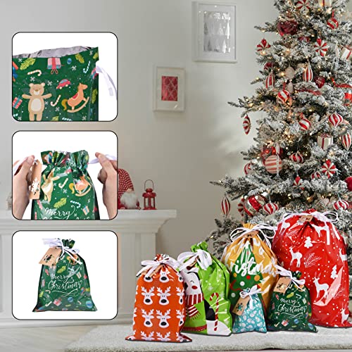 Assorted Sizes 34Pcs Christmas Gift Bags W69616