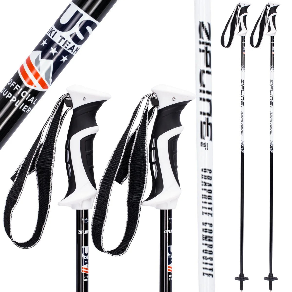 14.0 Graphite Composite Ski Poles H748