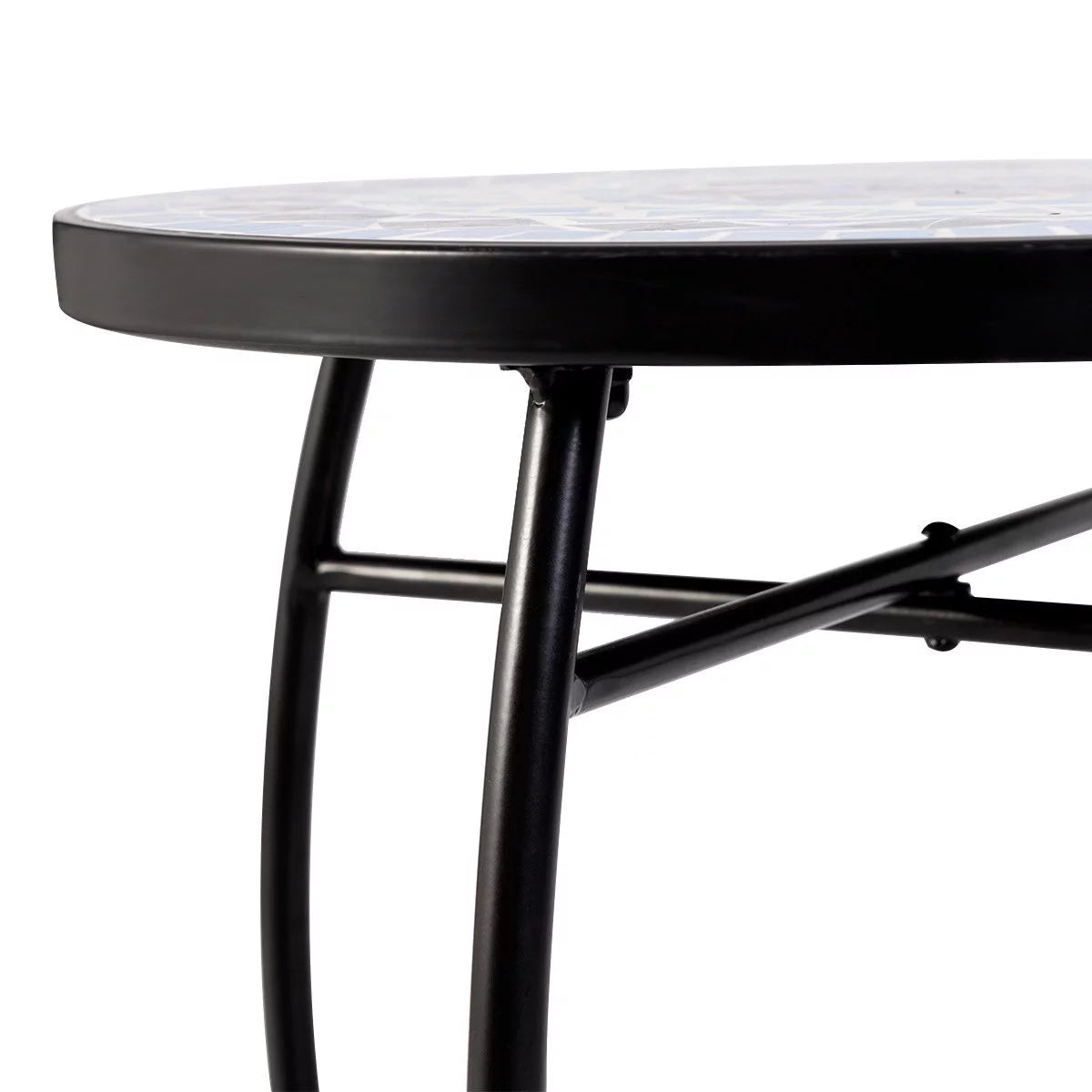 Cobalt Blue Mosaic Accent Table B730976
